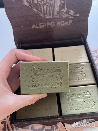 Сирийское мыло в шкатулке, Алеппское мыло