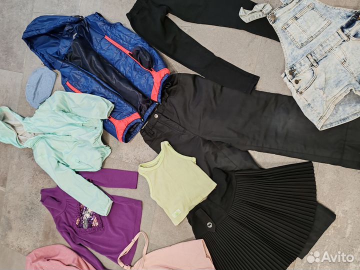 Пакет вещей 122-128 рост