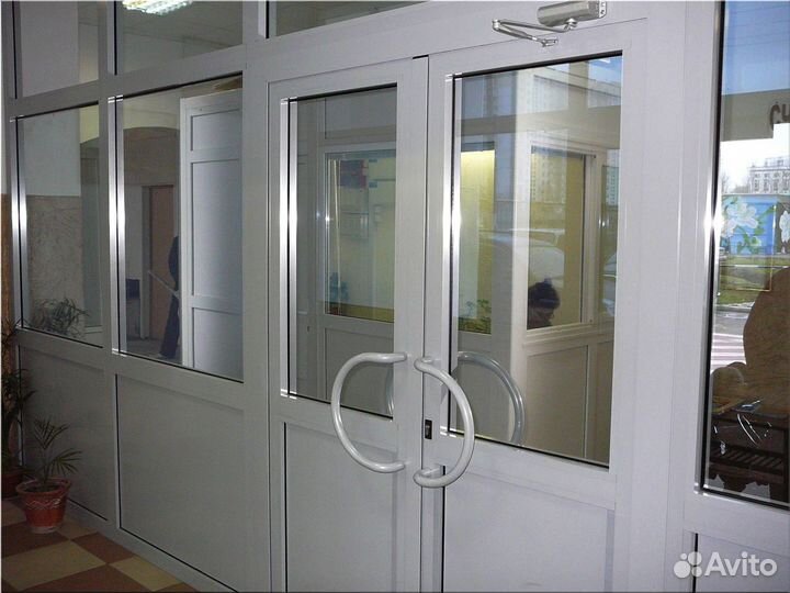 Дверь с установкой пвх