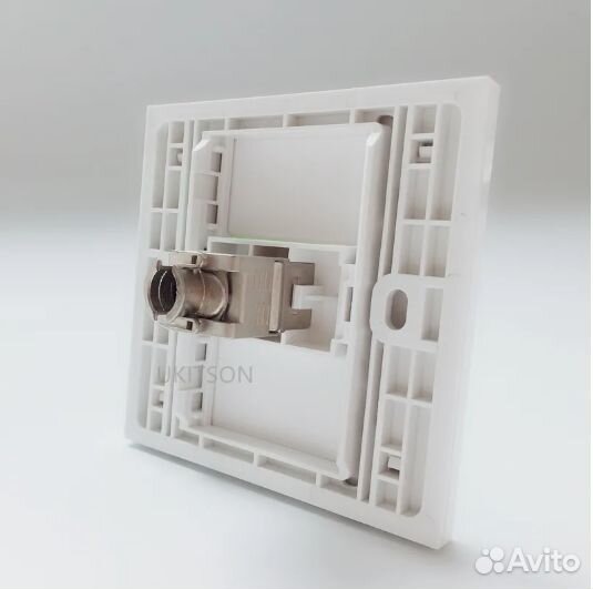 Интернет розетка CAT.6A с 1 портом и разъемом RJ45