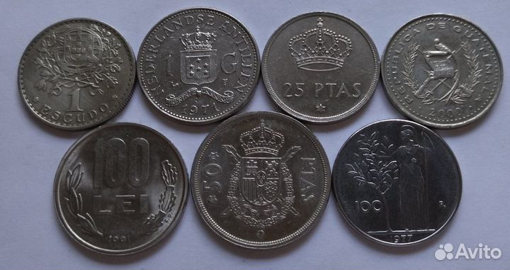 Набор монет 1961-2000 гг