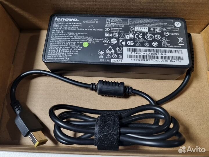 Зарядное устройство lenovo 90W