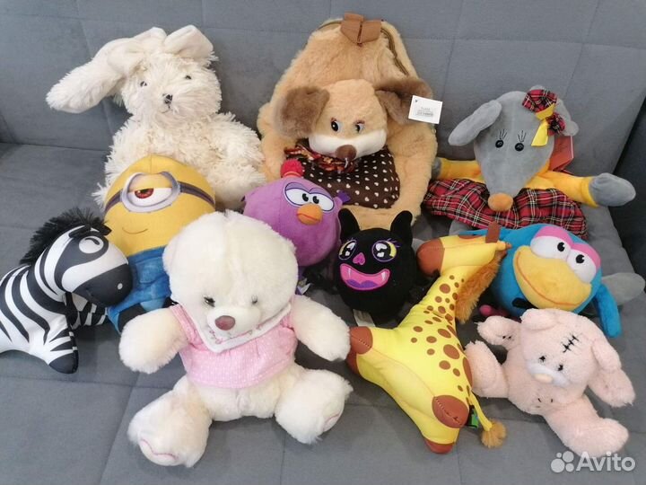 Игрушки мягкие пакетом Смешарики Миньон