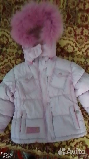 Пуховик для девочки