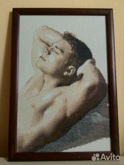 Картина ручной работы в подарок на Новый год