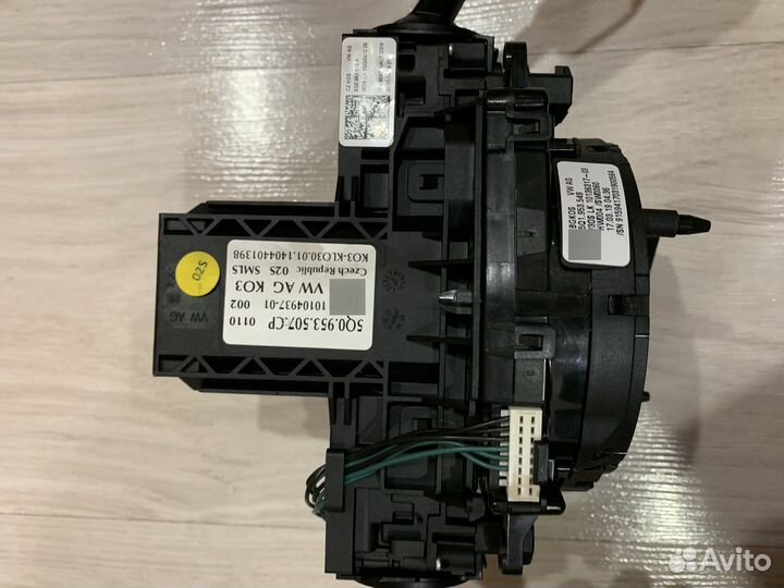 Шлейф подрулевой skoda octavia a7