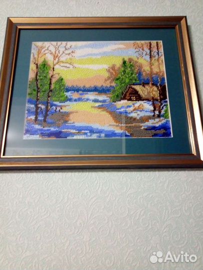 Картины с бисера