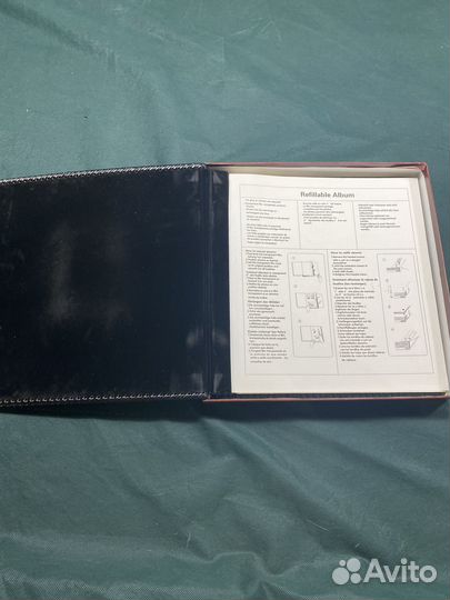 Кожаный альбом для фото