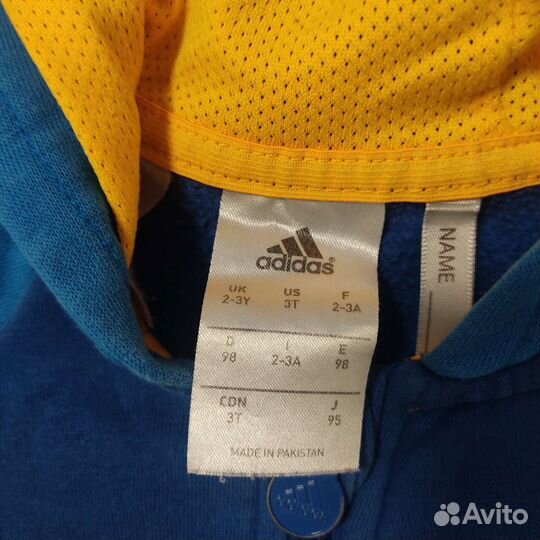 Спортивный костюм adidas для мальчика 2-3г 98см