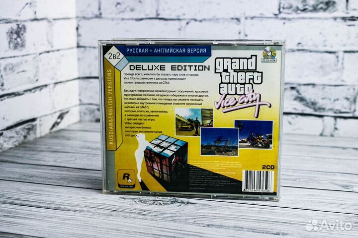 Игра GTA Grand Theft Auto Vice City Deluxe Edition