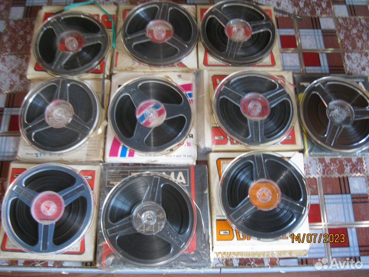 Катушки для магнитофона