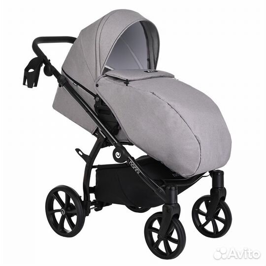 Коляска 2в1 Tutis Nanni 2023 Серый