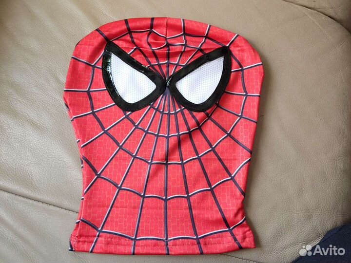 Новая маска человека паука/Балаклава человек паук
