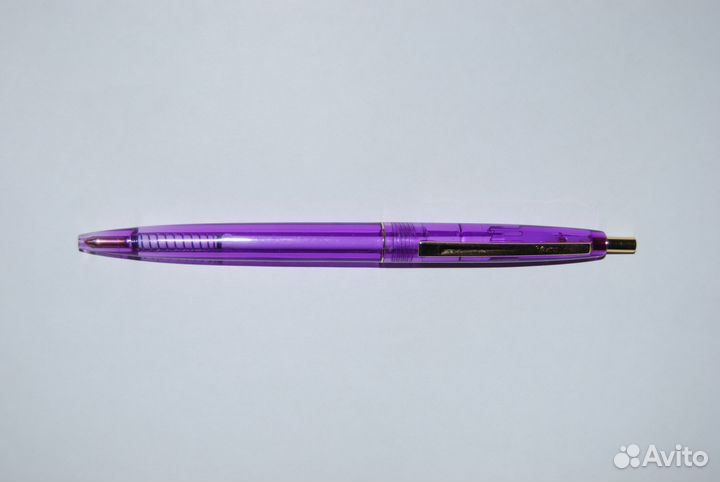 Ручка с клипом под золото