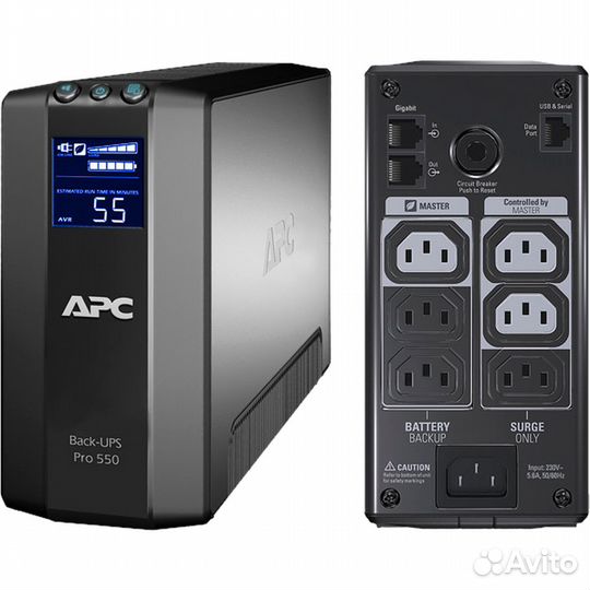Ибп APC Back-UPS Pro 550 (BR550GI)
