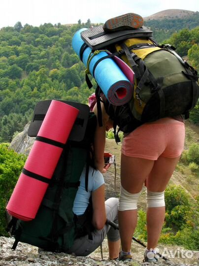 Коврик туристический каремат теплоизоляция