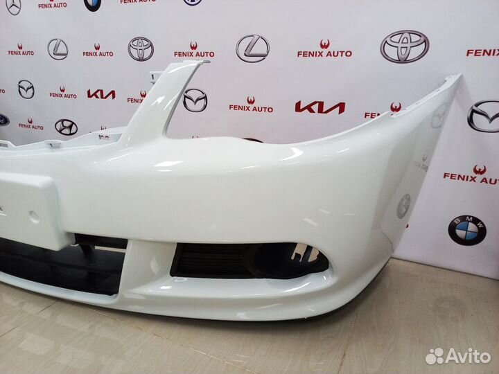 Бампер передний Nissan Almera от 2012- цвет Белый