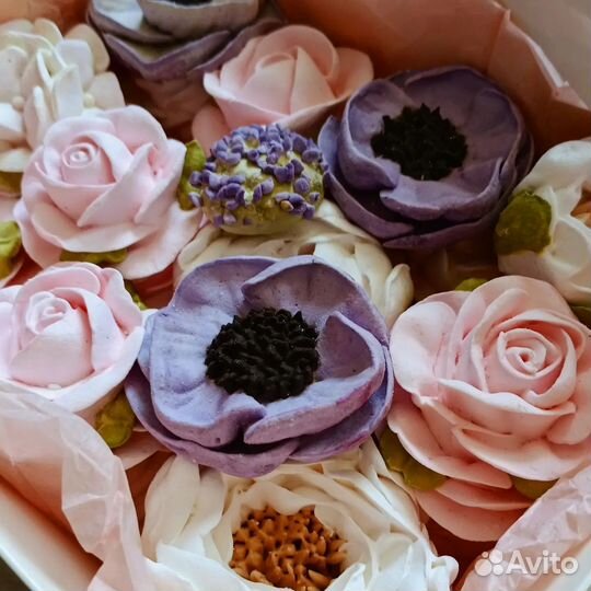 Зефирный бокс/сладкий подарок/съедобный букет