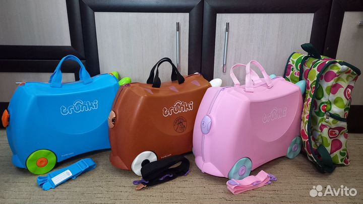 Чемодан детский Trunki оригинал на колесах