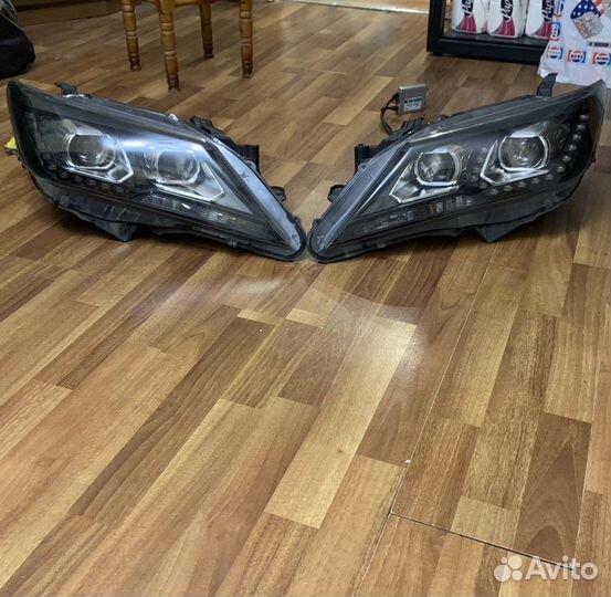 Фары на тойота Камри XV 50,модель 2011-2014 года