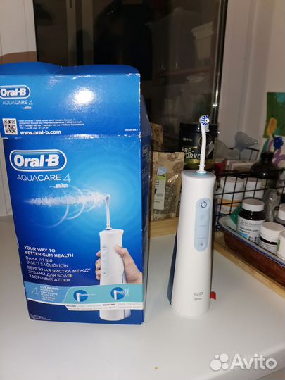 Портативный ирригатор Braun Oral-B Aquacare 4