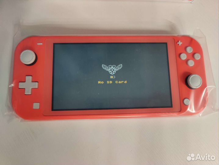 Новая Nintendo switch lite розовая 128 gb прошитая