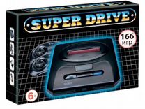 Приставка 16-bit Super Drive Classic (166 вст. игр