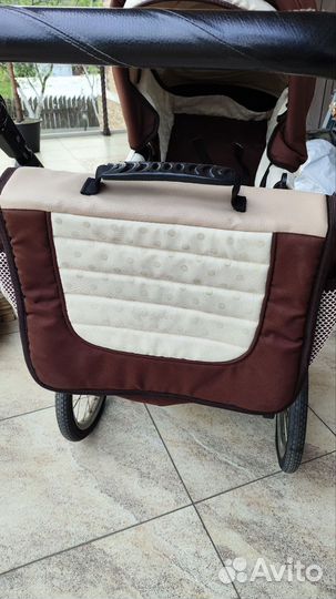 Коляска люлька + прогулочная 2 в 1