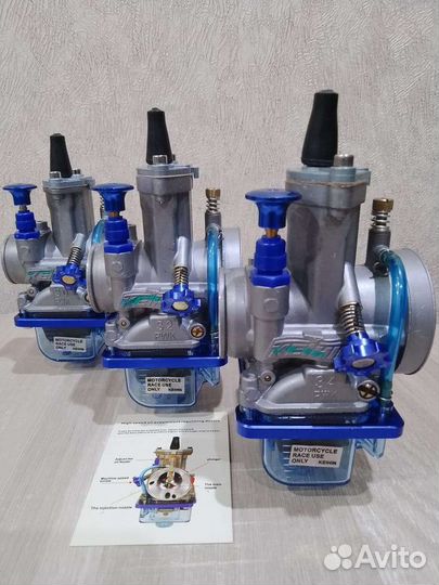 Карбюратор с ускорителем Keihin PWK 30,32,34