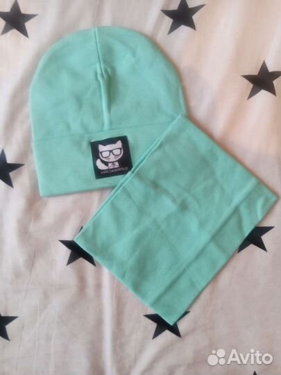 Детские шапки весенние