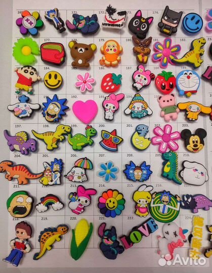 Джибитсы jibbitz для crocs украшение для обуви