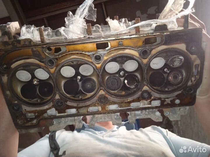 Головка блока skoda 1,4 tsi caxa в сборе