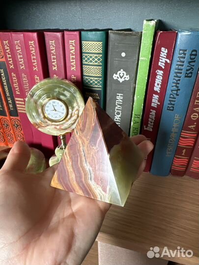 Набор для стола руководителя из оникса