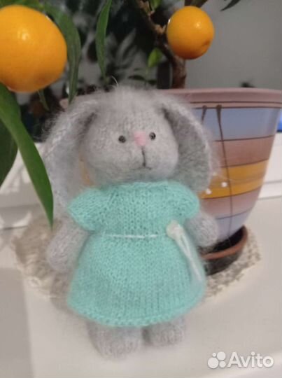 Зайка игрушка ручной работы