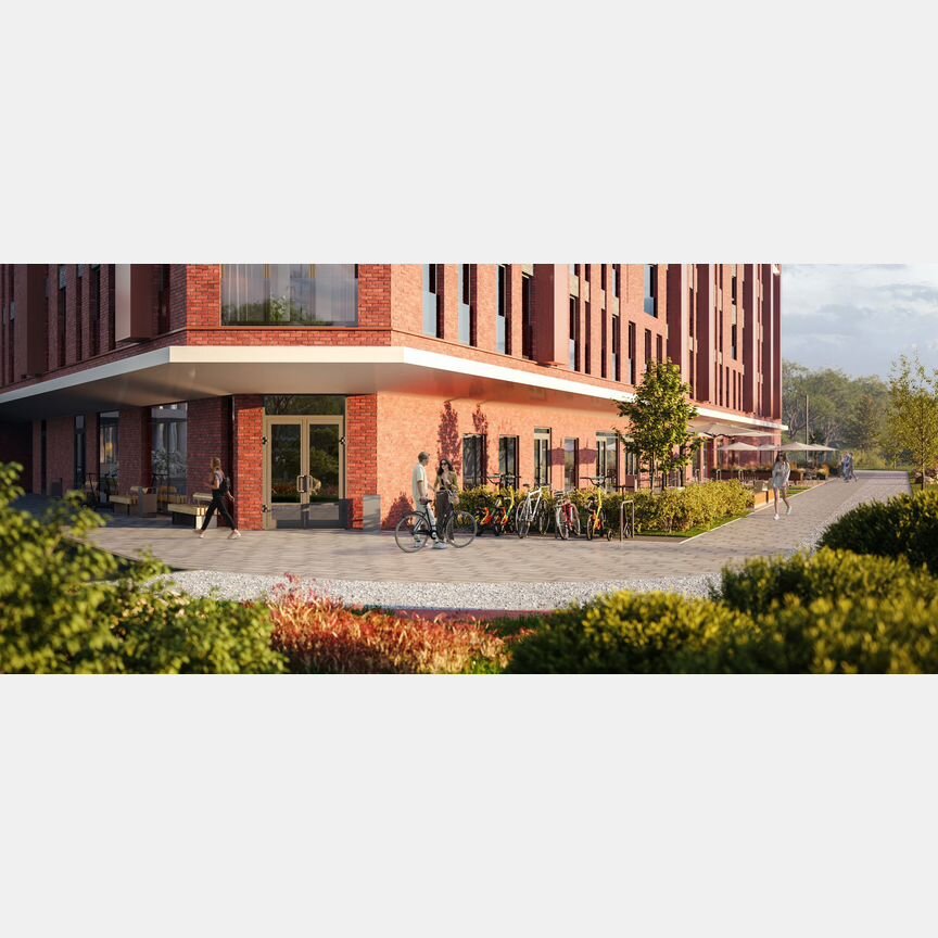 1-к. апартаменты, 39,5 м², 12/15 эт.