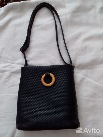 Молодежная сумка, черная