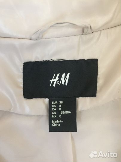 Куртка H&M женская, новая демисезонная 38 M