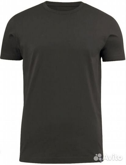 Футболка мужская черная базовая