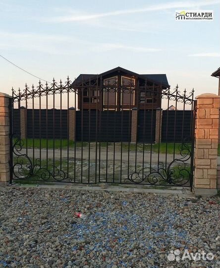 Забор профлист новый