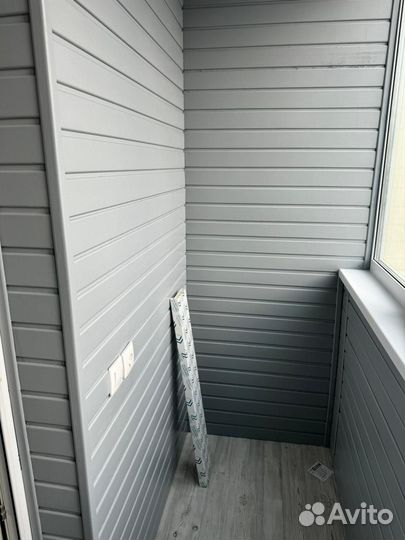 Внутренняя отделка балконов лоджии