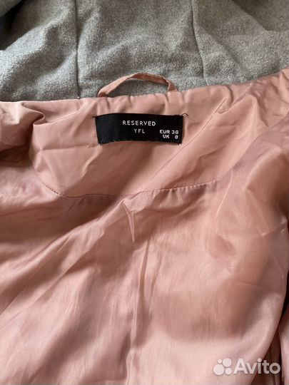 Пальто пуховик р. 46 Reserved