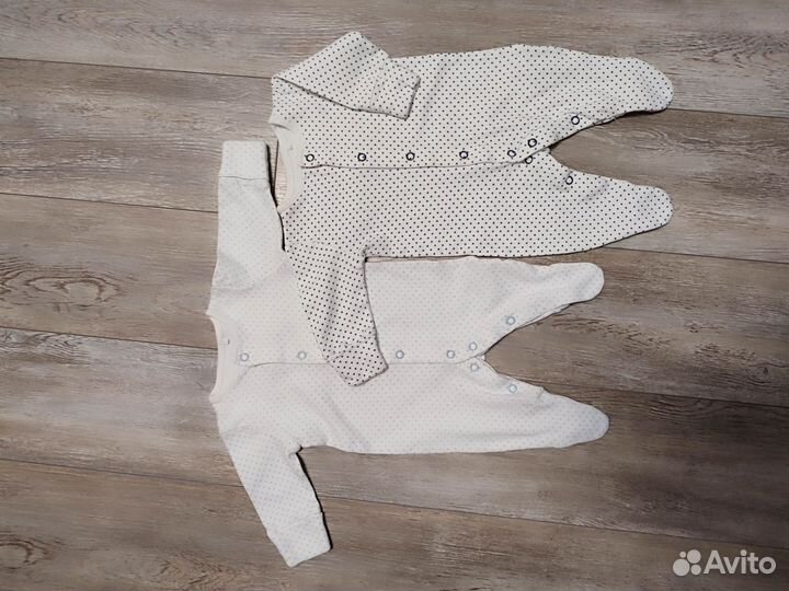 Пакет вещей на 1-2 месяца для мальчика