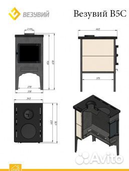 Печь отопительная