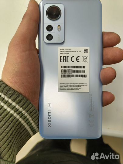 Xiaomi 12X, 12/256 ГБ