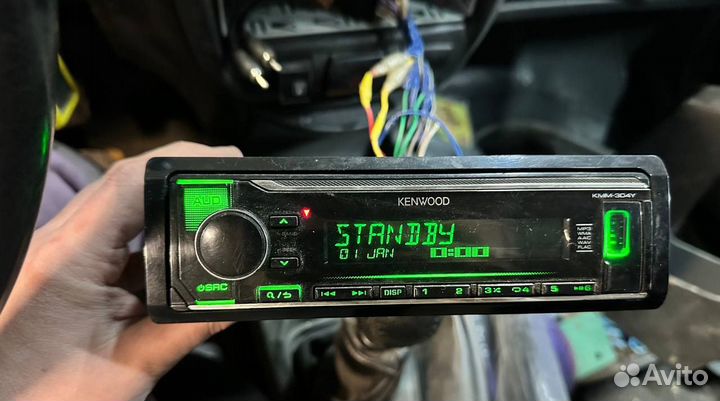 Процессореая магнитола kenwood I’m-304y