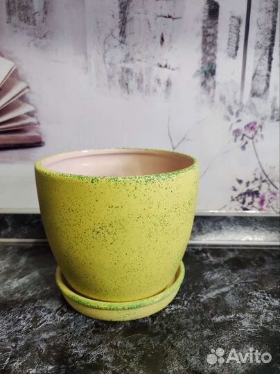 Горшок керамический для цветов