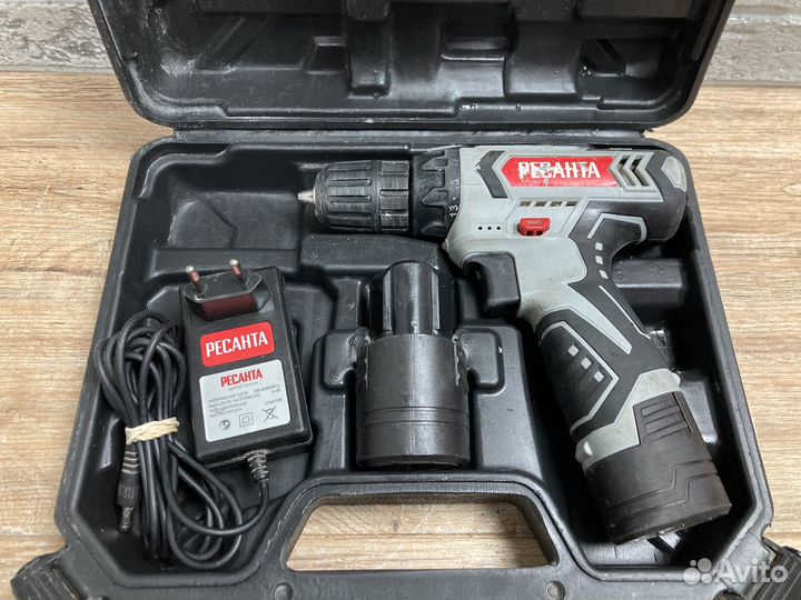 Шуруповерт Ресанта да-12-2лк