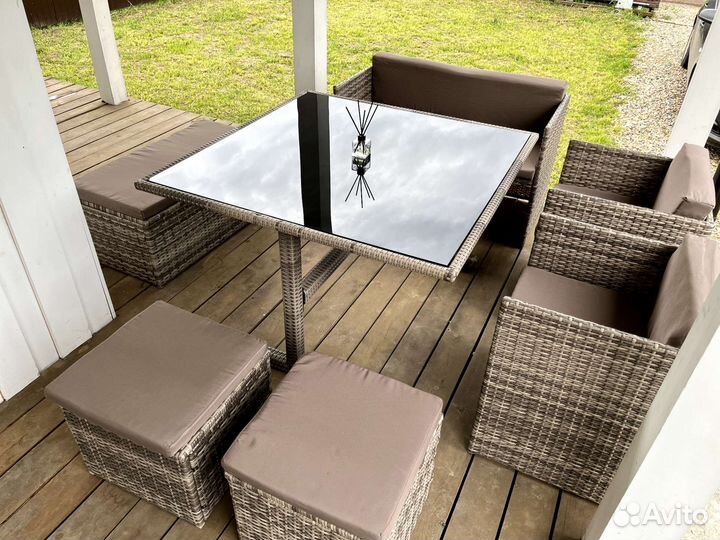 Мебель из искусственного ротанга новая