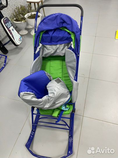 Коляска санки