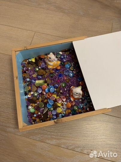 Сенсорная коробка. Ящик для игрушек